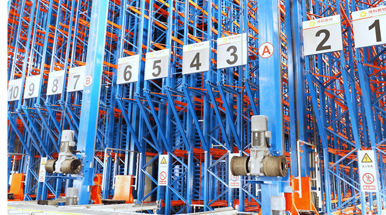 자동창고 시스템 H社 랙 및 Stacker Crane
