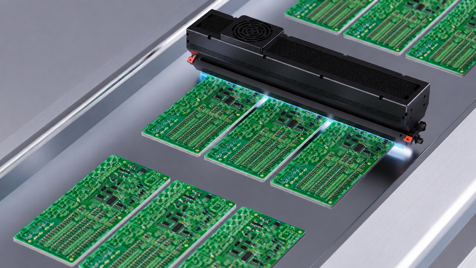 PCB 기판의 홀(Hole) 내부 상태를 실시간 스캔